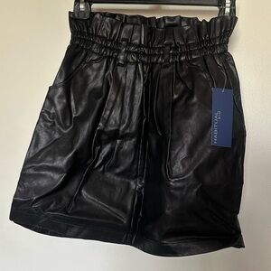 Habitual Leather Skirt